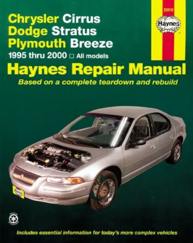 Chrysler Cirrus, Dodge Stratus & Plymouth Breeze (95 - 00) av Haynes Publishing