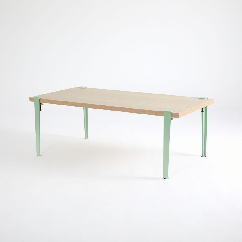 Fonissa Sofabord 120x60 cm Brun/Blå - Hanah Home