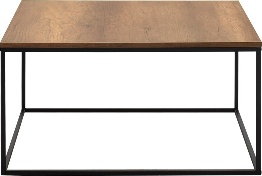 Ajmit Sofabord 80x80 cm Brun - Hanah Home