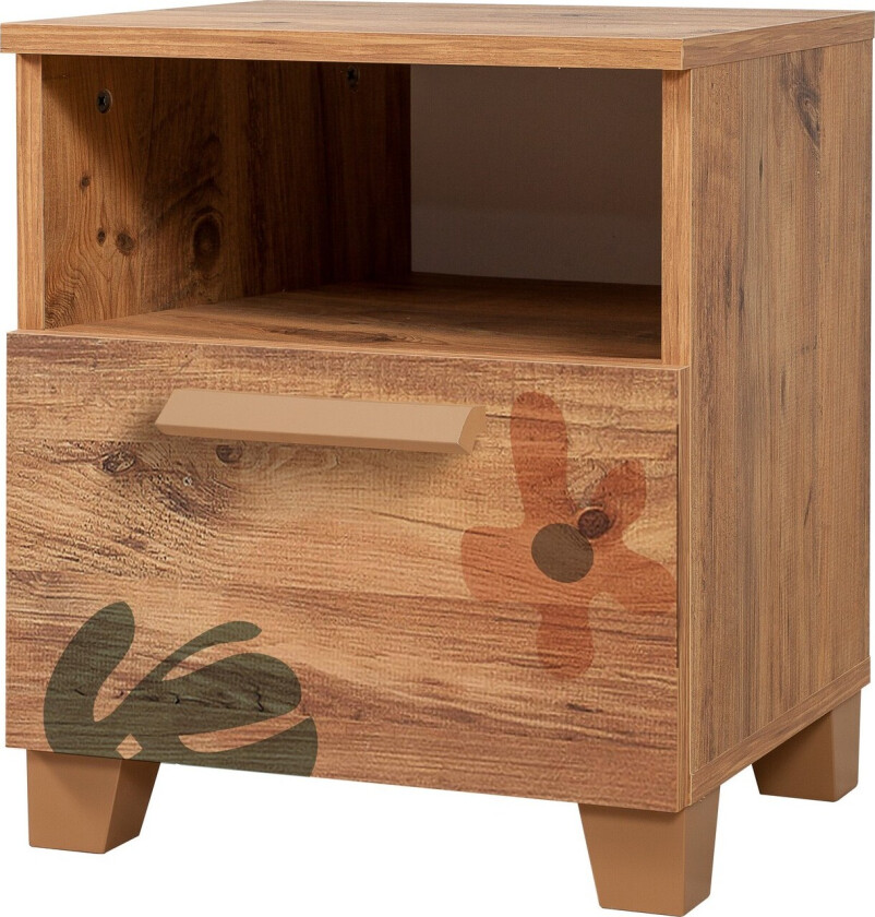 Leva Nattbord 45x40 cm Brun - Hanah Home