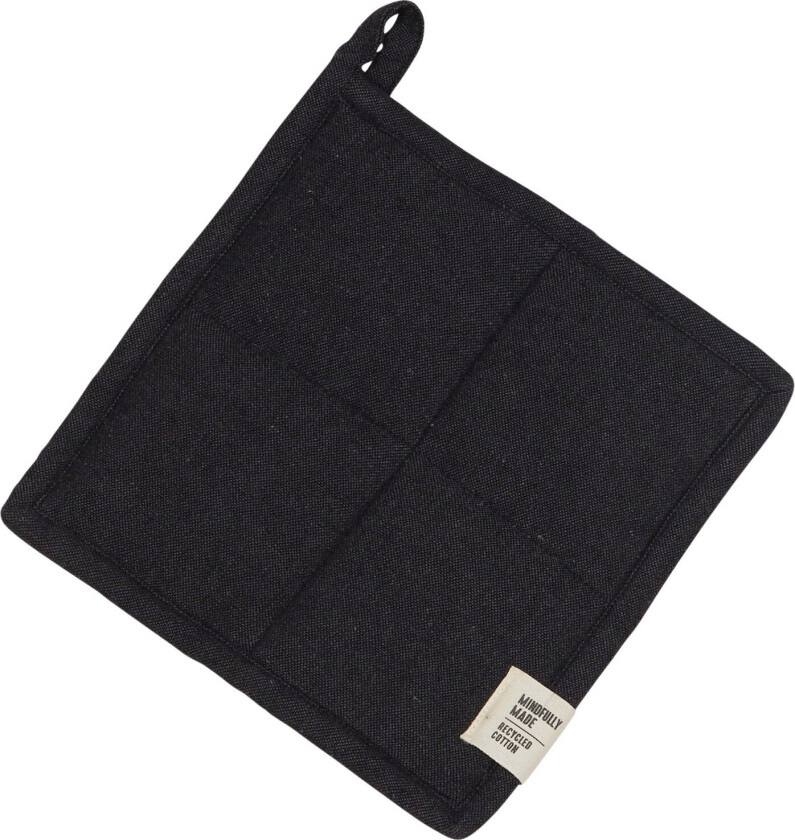Vide Gryteklut 20x20 cm - Svart