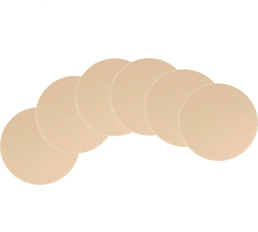 Moana Glassunderlag Ø10 cm - Sand