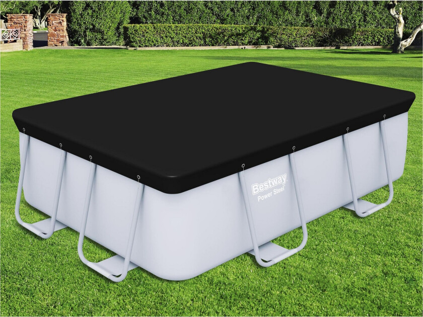 Bassengtrekk Flowclear™ 2,82x1,96 m Svart - Bestway