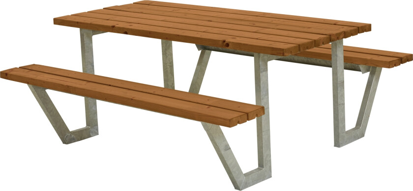 PLUS Wega Benkesett 177 cm Grunnmalt Teak