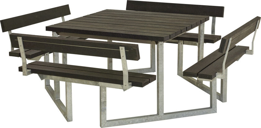 Bilde av PLUS Twist Benkesett med 4 Ryggstøtter 227 cm
