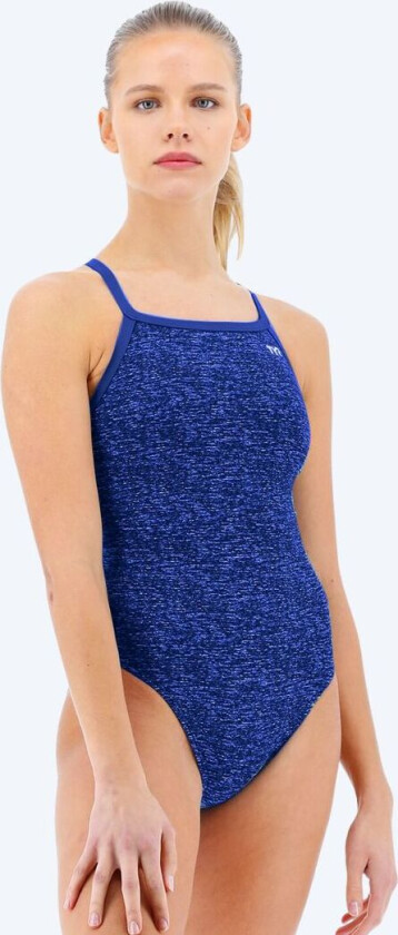 badedrakt til damer - Durafast Elite Lapped - Mørkeblå