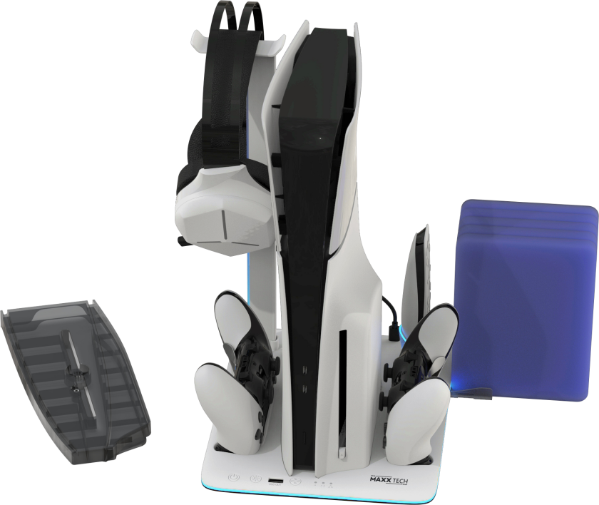 PS5 DLX LED Mult-Functional Stand for all PS5 consoles