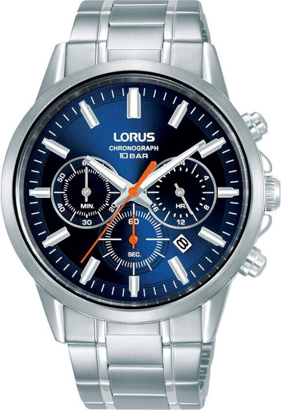 Mens Chronograph RT373KX9 - Kvarts - Sølv - Herreklokker - Rustfritt stål - ledd m/pin - Mineral