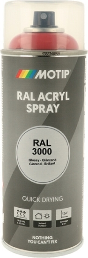 Industri Ral 3000 Højglans 400Ml