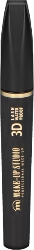 Make-Up Studio Mascara Waterproof 3D - Dame - 9 Ml #Extra Black