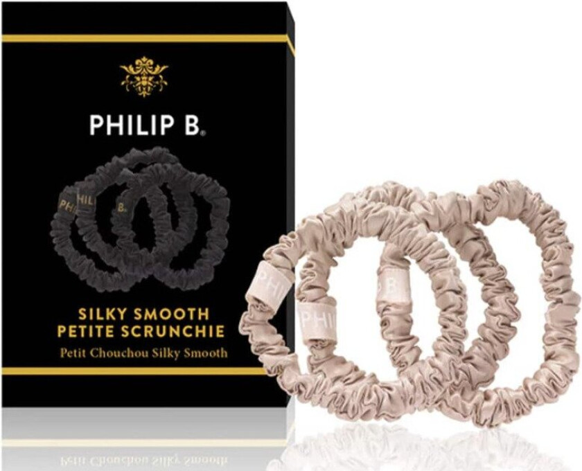 Bilde av . - Petite Champagne Scrunchie ( Set Of Three)