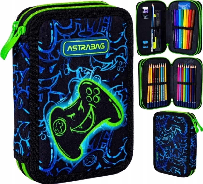 Pennal Dobbelt Pennal Med bag Gaming Ac21 Tilbehør