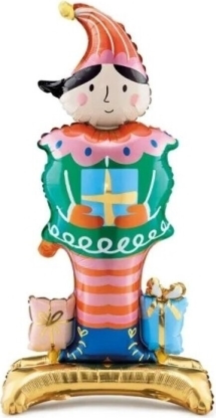Stående Julealf Folieballon
