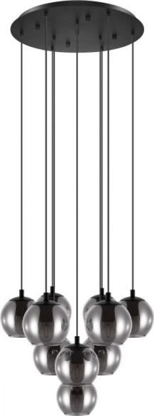 Pendant Lamp Eglo Ariscani, 10 X E27, Ø65.5 X H170 Cm