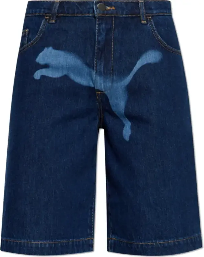 Herre, Shorts, Blå, W32