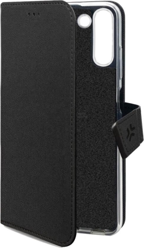 Wally Wallet Case Galaxy S25+ Svart