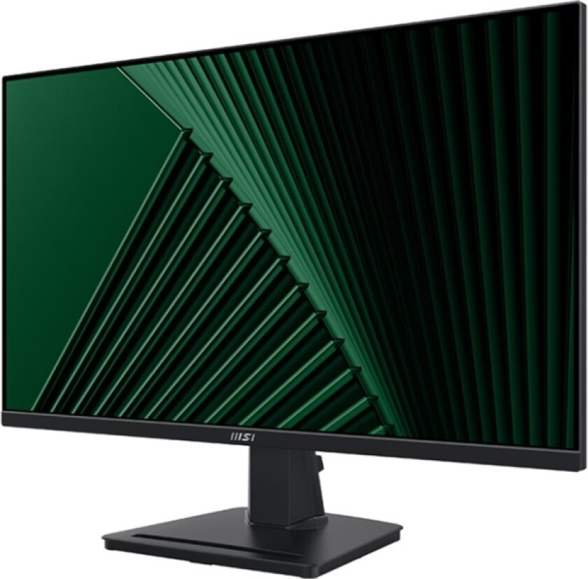 Msi Pro Mp245g - Lcd-Skjerm - 24" (23.8" Synlig) - 1920 X 1080 Full Hd (1080P) @ 100 Hz - 300 Cd/M² - 1000:1 - 1 Ms - Hdmi, Vga, Displayport - Høytta