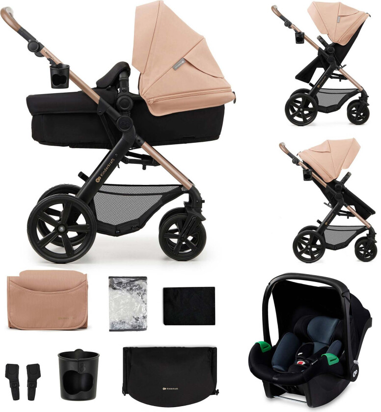 MOOV 2 3-in-1 Kombivogn, Sand Beige -  Kombivogner