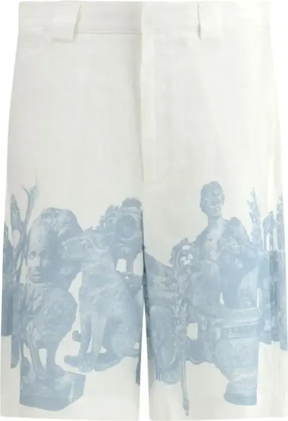 Herre, Shorts, Flerfarget, L