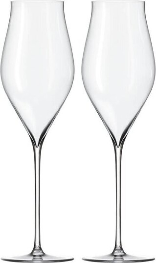 Notes champagneglass 38 cl 2 stk klar