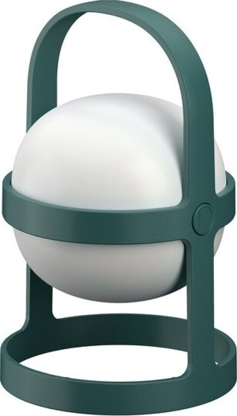 Soft spot solar circular lampe 25 cm forest green