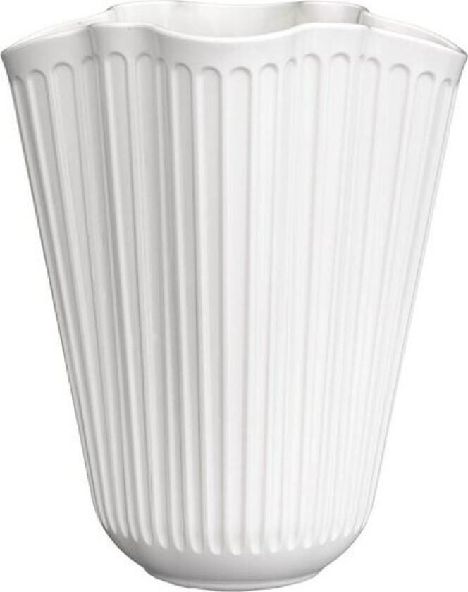 Hammershøi unfold vase 16,5 cm hvit