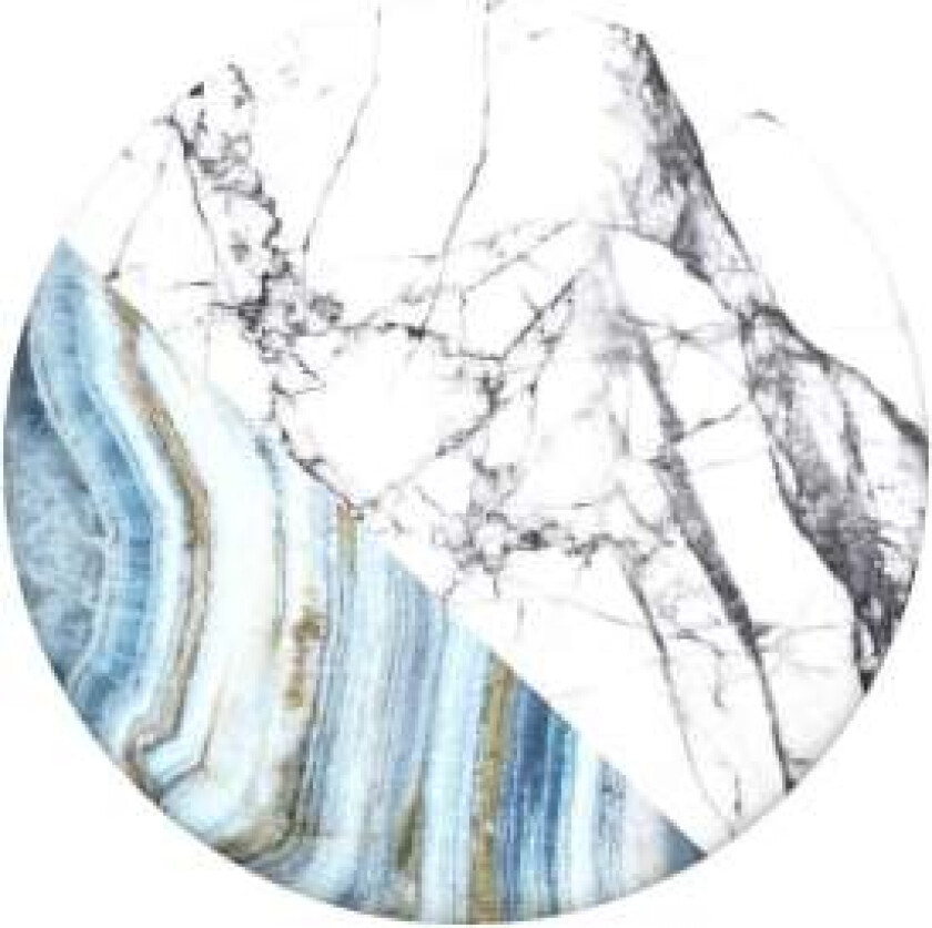 POPSOCKETS Aegean Marble Avtakbar Grip med Stativfunksjon