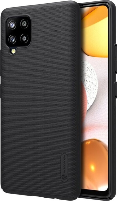 Nillkin Nillkin Frosted Samsung Galaxy A42 5G-Deksel (Svart) Universal