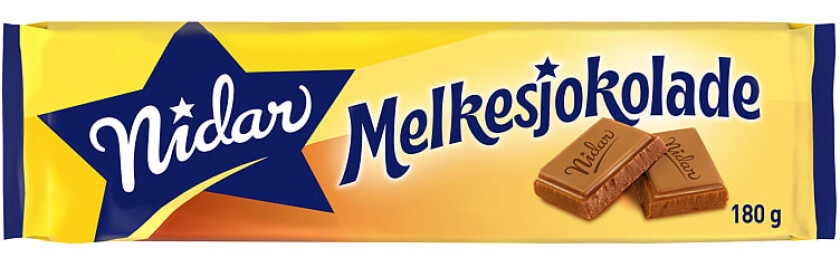 Melkesjokolade 180g