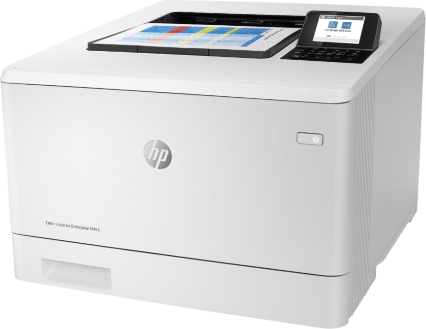 Hp Color Laserjet Enterprise M455dn - Skriver - Farge - Dupleks - Laser - A4/Legal - 600 X 600 Dpi - Opp Til 27 Spm (Mono) / Inntil 27 Spm (Farge)