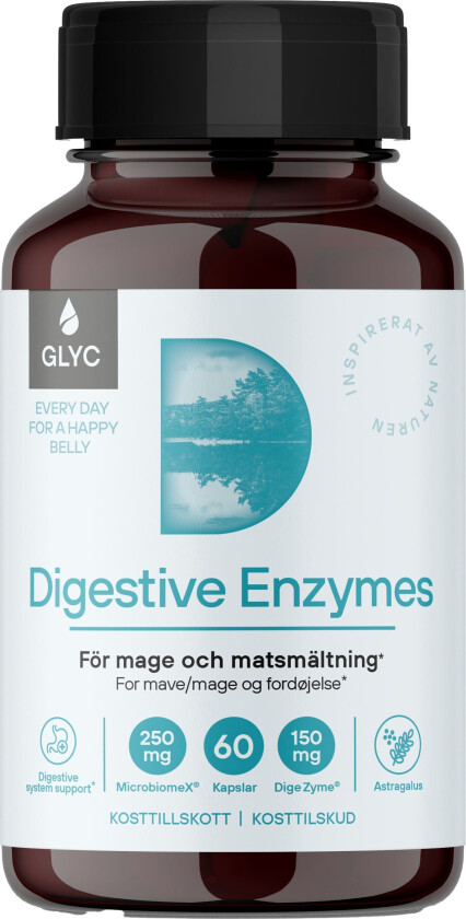 Digestive Enzymes - 60 Kapslar
