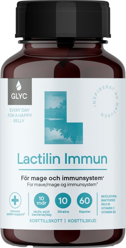 Lactilin Immun - 60 Kapslar