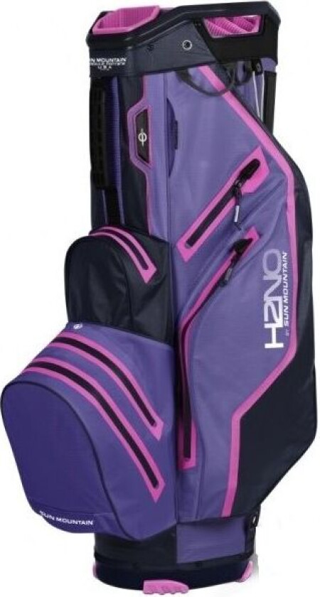 H2no Lite Trallebag Lilla/rosa/sort