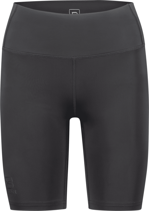 Bikelenghth Running Tights, treningsshorts, dame BLACK