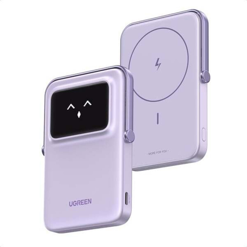 Uno Magsafe Power Bank 5000mah Magnetic Portable Charger 20w Fast Charging Nødlader