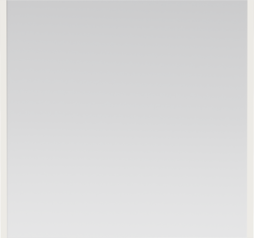 Lago speil med lys, 80x75 cm