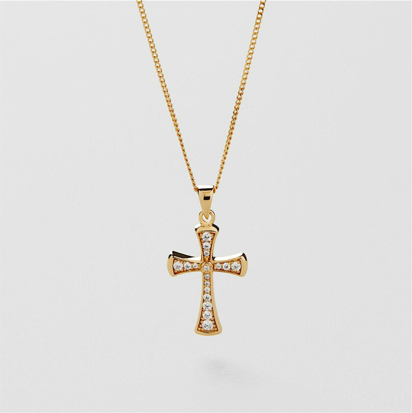 Bling Cross Halskjede