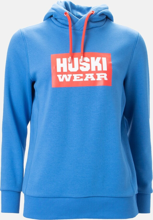 W Logo Hoody, Azure Blue, Xs, Hoodies