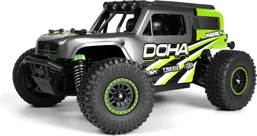 Maverick Doha 1/20 Desert Truck Green - Komplett