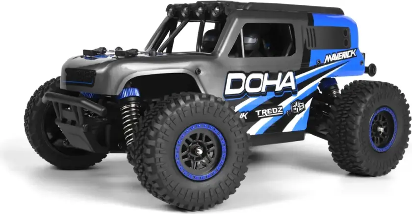 Maverick Doha 1/20 Desert Truck Blue - Komplett