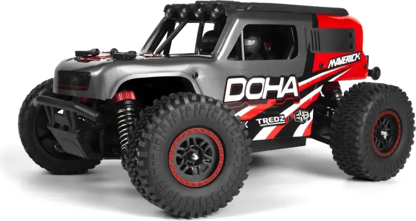 Maverick Doha 1/20 Desert Truck Red - Komplett