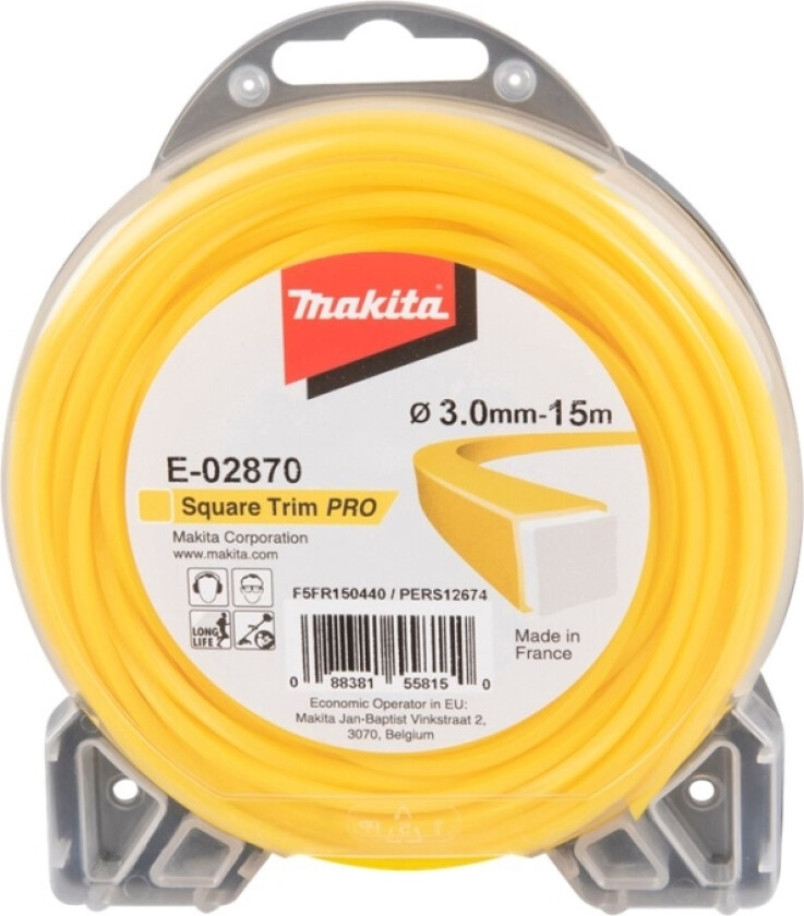 Skjærelinje - 3 Mm - Lengde: 15 M