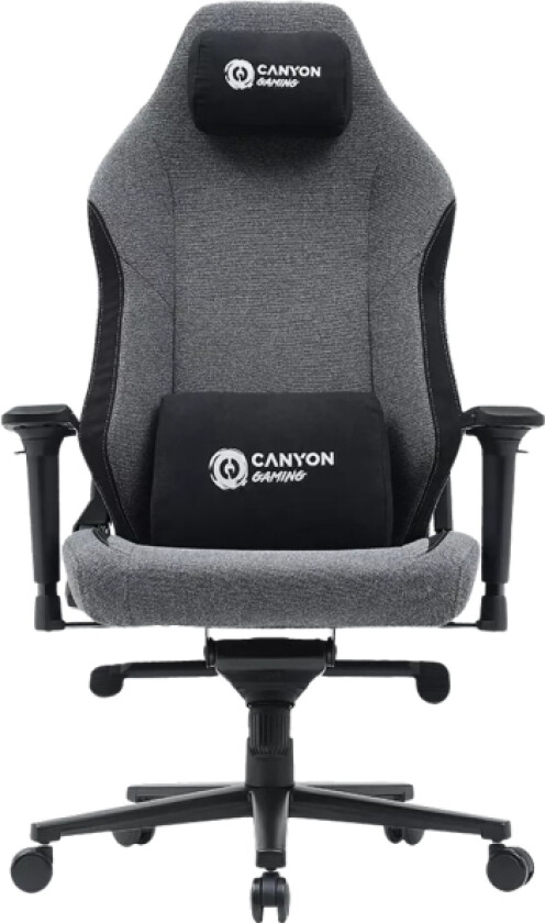 Xlch01, Boulder, Xl Gaming Chair With Fabric Cover, Weight Capacity Up To 150Kg, Grey