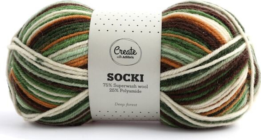 Socki Garn Ullmix 100 g Deep Forest B005 Adlibris