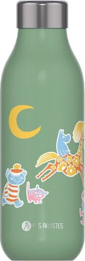 Moomin Party termoflaske 0,5L grønn