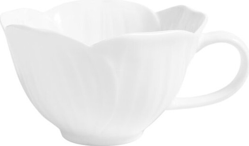 Flora kopp 30 cl hvit