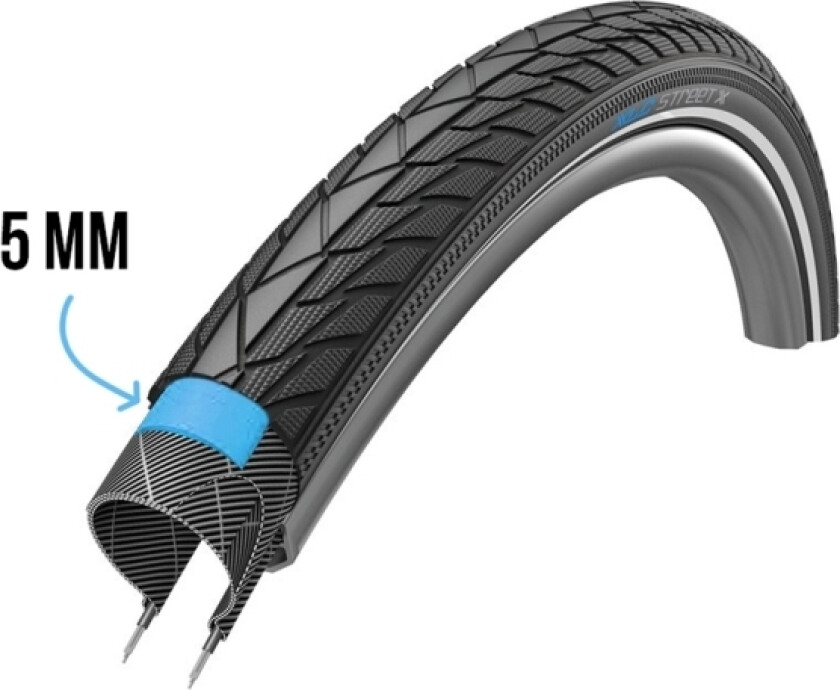 Xlc Vt-C09 Street X Non Folding Tire 26" 1,75" (47-559)
