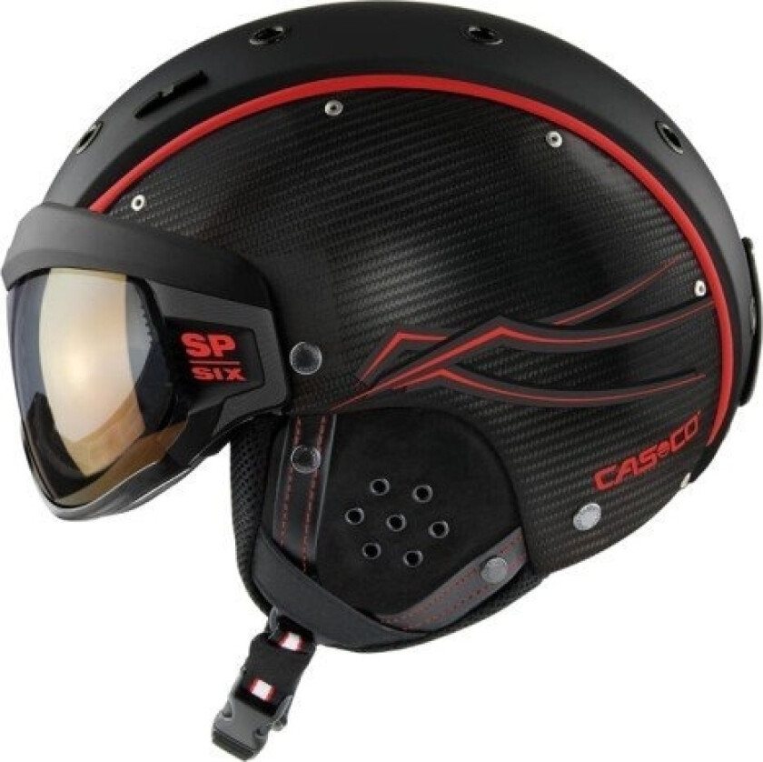 Bilde av Kask Sp-6 Limited Race Carbon Black-Red M 54-58 Cm
