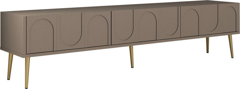 Hazim TV-benk 180 cm - Gull