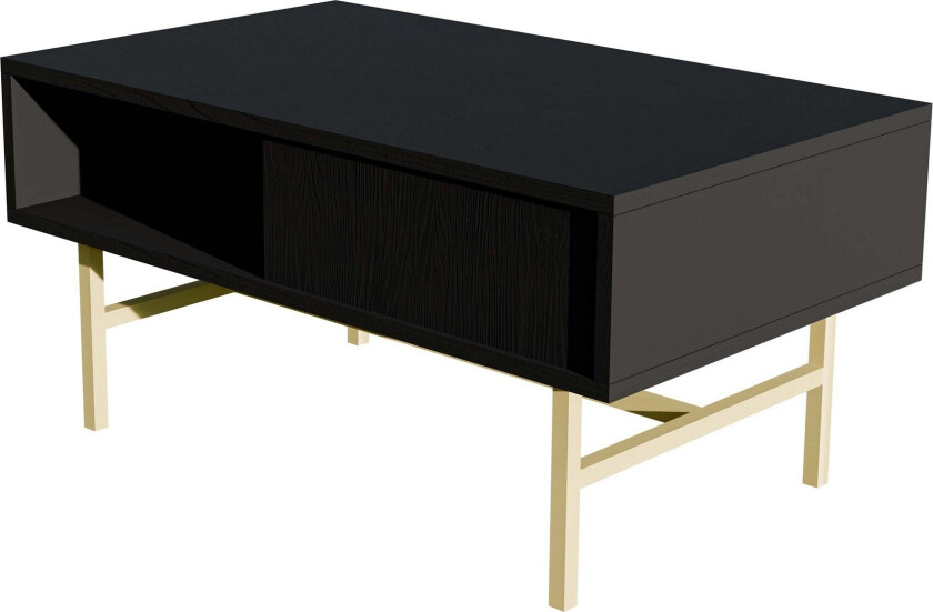 Muneer Sofabord 90 cm - Svart